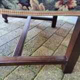 Large "Sheep Bone" armchair — Louis XIII style, late 19th century