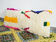 Moroccan carpet cushion cover