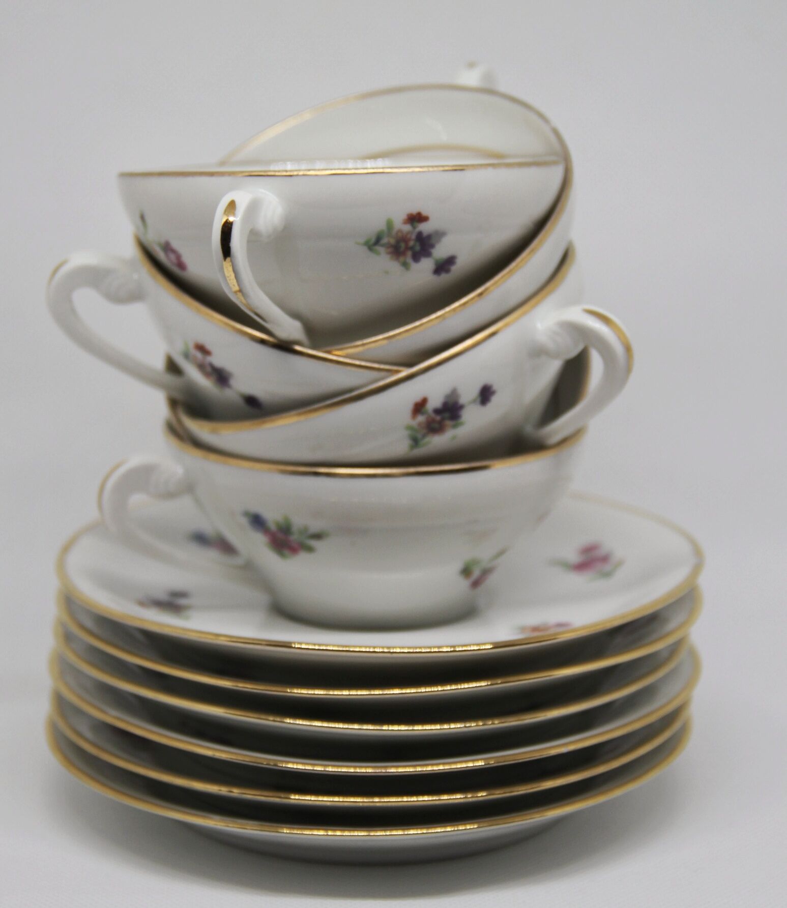Set of 6 porcelain cups - PL France