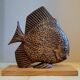 Old vintage wooden sculpture from the 40s-50s signed Rignault