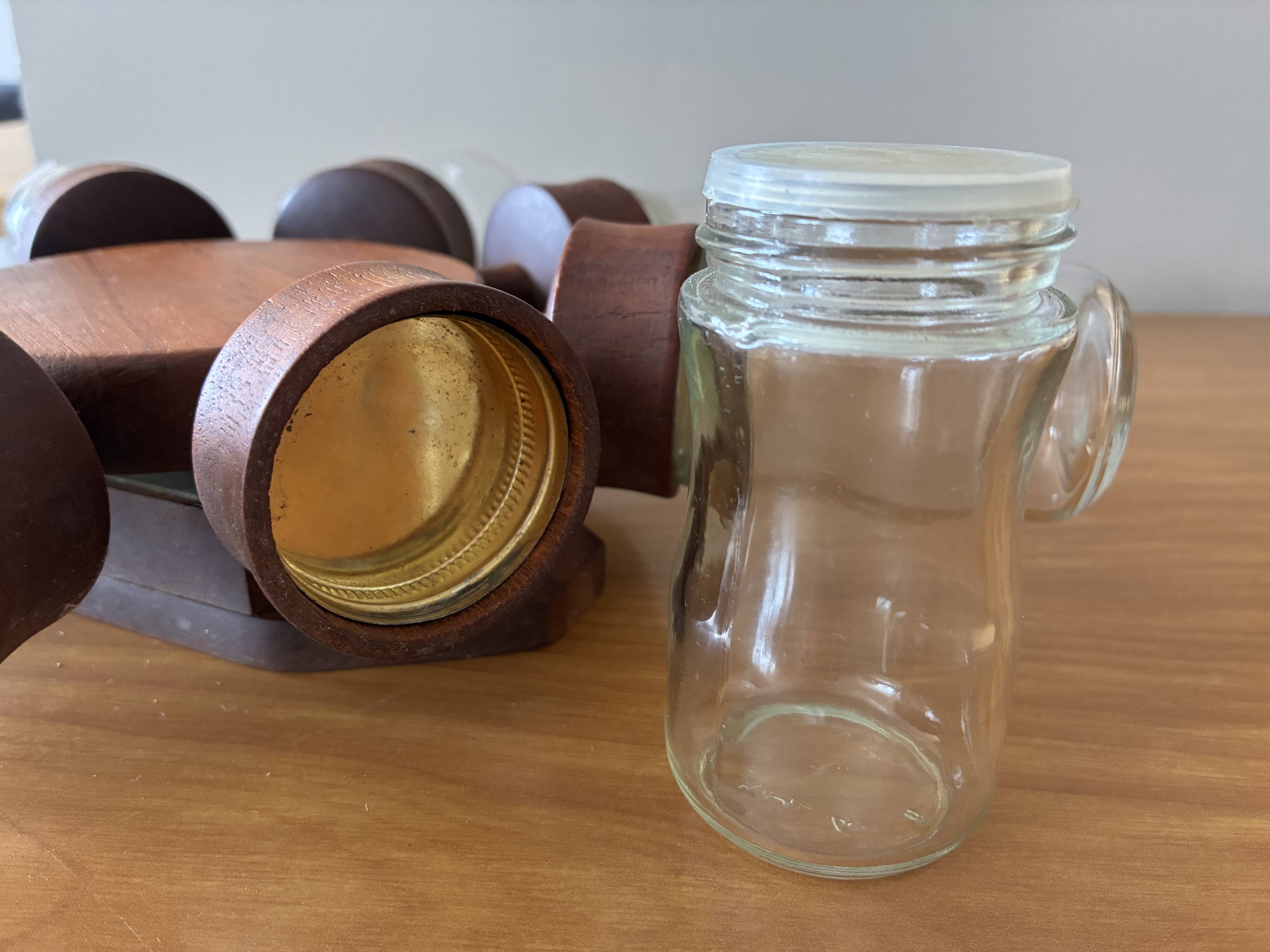 Vintage 70s spice rack