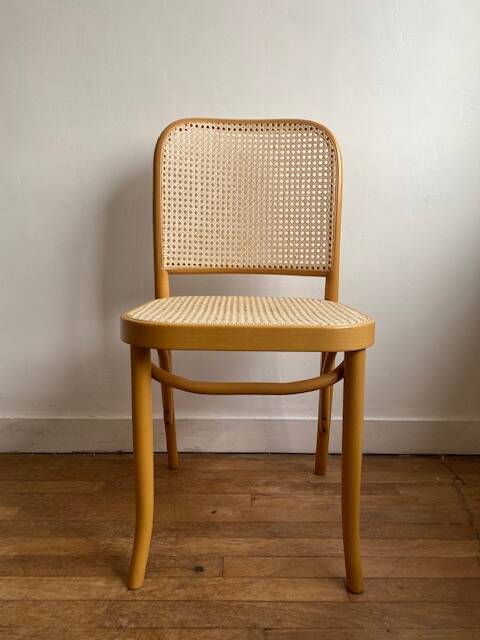 8 vintage cane chairs