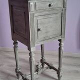Louis XVI lacquered bedside table