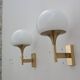 Pair of wall sconces by Gaetano Sciolari 1970s