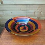 Large fruit bowl signed Lussot