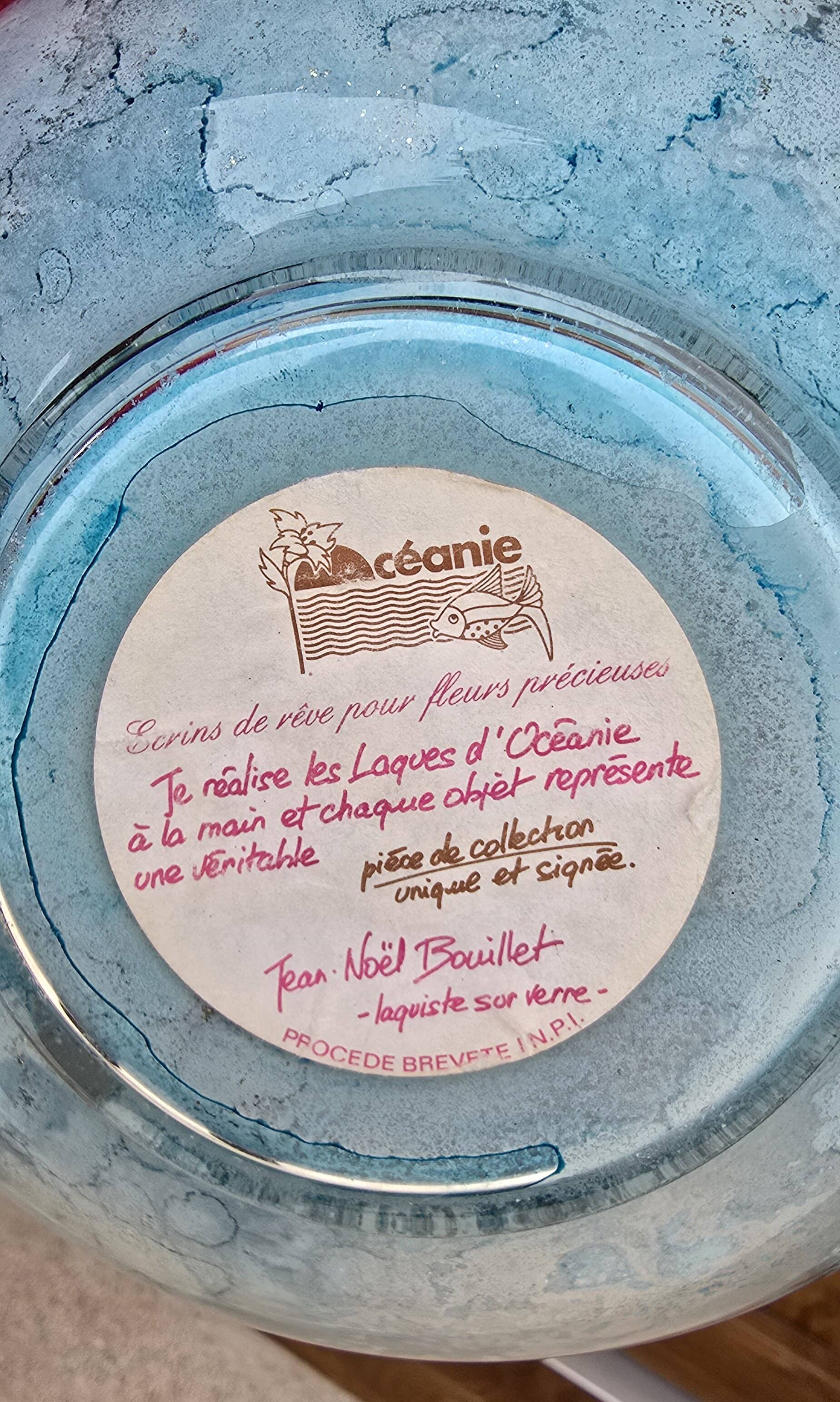 Jean Noel Bouillet ball vase