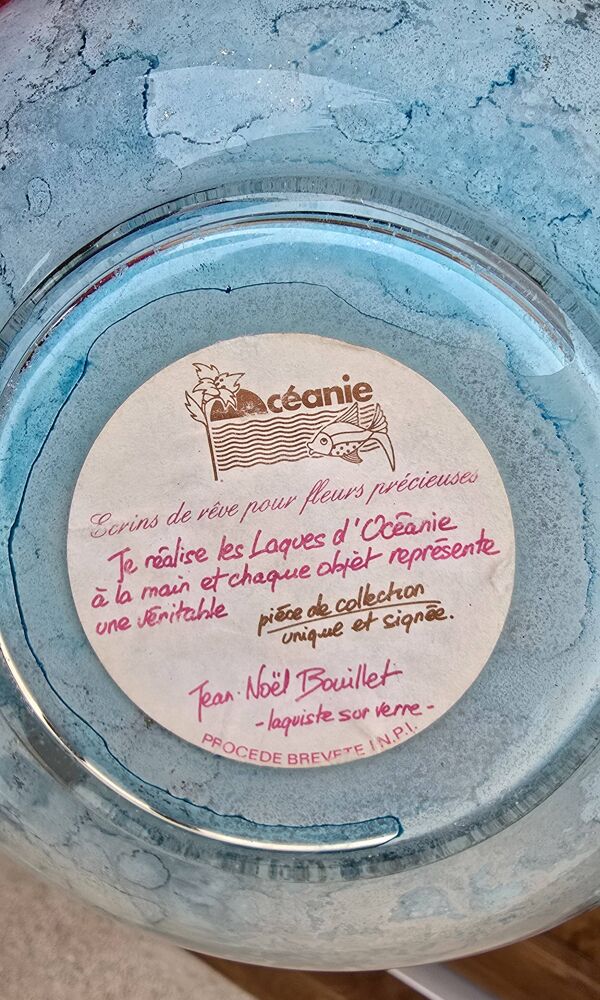 Vase boule Jean Noel Bouillet