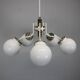 1970s glass chandelier, Czechoslovakia