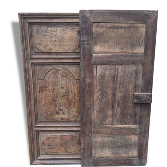 Oak doors from one of the castles of the Marquis in Anjou.