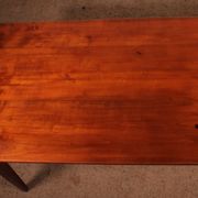 Table de réfectoire en cerisier, 19° siècle