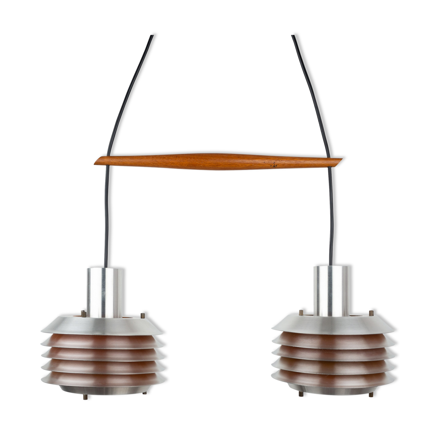 Paire de suspensions vintage danoises des années 1960