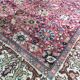 Old french carpet knotted 253 x 353 cm