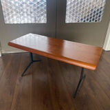 Teak and metal coffee table by Friso Kramer for Auping 1960s