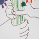 Pablo Picasso: The Bouquet of Peace - Signed Lithograph