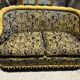 Napoleon III style living room with floral decoration