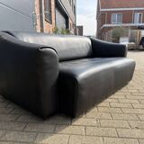 De Sede Ds47 3-seater in buffalo leather NECK 5 mm black leather