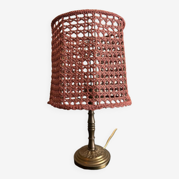 70s brass lamp