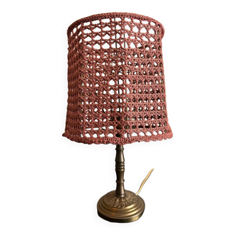 70s brass lamp