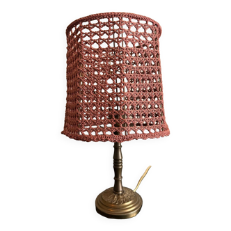 lampe en laiton années 70