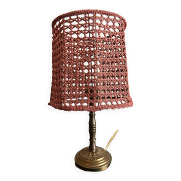70s brass lamp