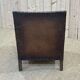 Club armchair art deco era leather and fabric cushion