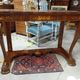 Charles X period console in walnut and marquetry – circa 1825-1830
