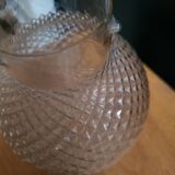 Globe en verre Lampe Petrole ancienne