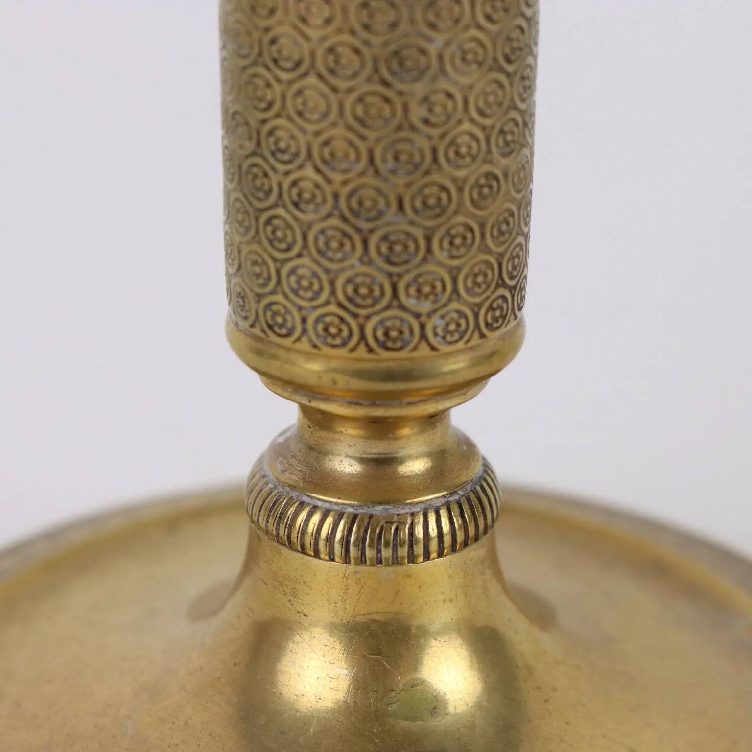 Bougeoirs anciens en bronze, Europe XIXème