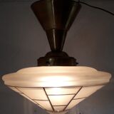 Art deco hanging lamp