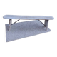 White patinated bench