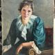 Portrait De Jeune Femme Vers 1890 - 1900