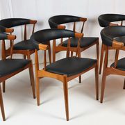 6 chaises scandinave en teck d'Andersen 1960