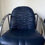 Souvignet chairs tubular chrome vintage modernist