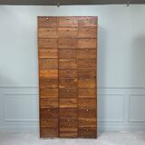 Pair of large drop-front notary cabinets (refurbished)