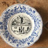 Series of 12 dessert plates