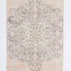 3x12 Cream Beige Persian Runner Rug 86x358Cm SK 17433
