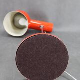 1960s Josef Hurka Red Desk Lamp for Napako , Czechoslovakia