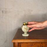 Green onyx table lighter
