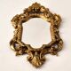Bronze mirror in Louis XV style