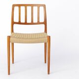6 Niels Otto Møller Model 83 Chairs – Danish Teak Dining Chairs, 1970s