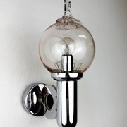 Toni Zuccheri drop shaped wall sconce, Murano glass, Italy 1970s
