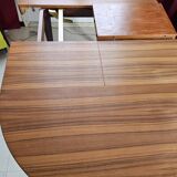Scandinavian teak table with double butterfly extension 2 m by 1 m 20