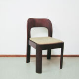 4 brutalist dining chairs