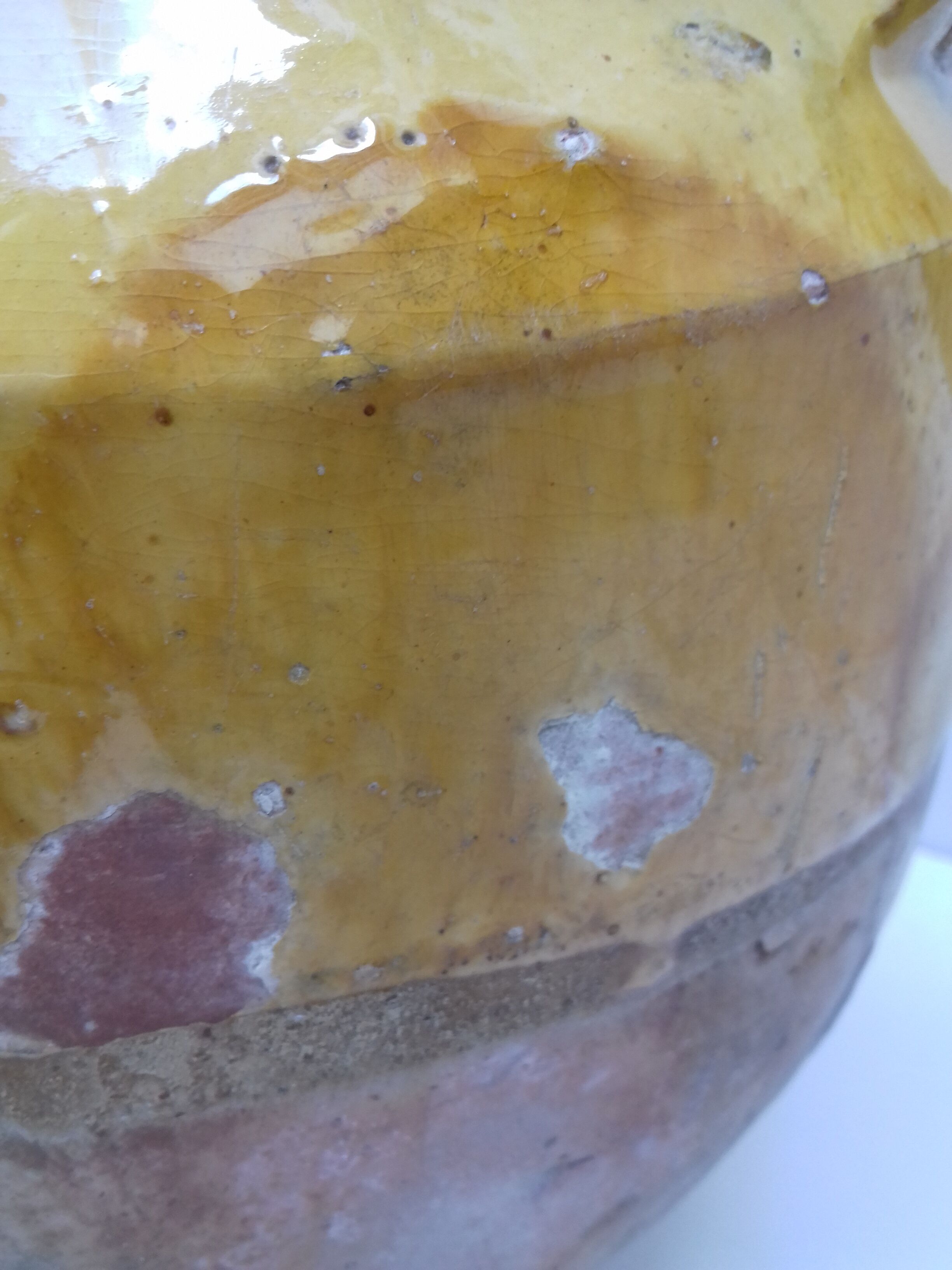 Pot ancien à graisse et confit du Sud Ouest