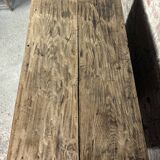 18th century raw and black oak sideboard