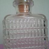 Carafe à whisky vintage en verre.