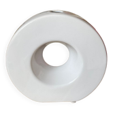 Round vintage ceramic vase