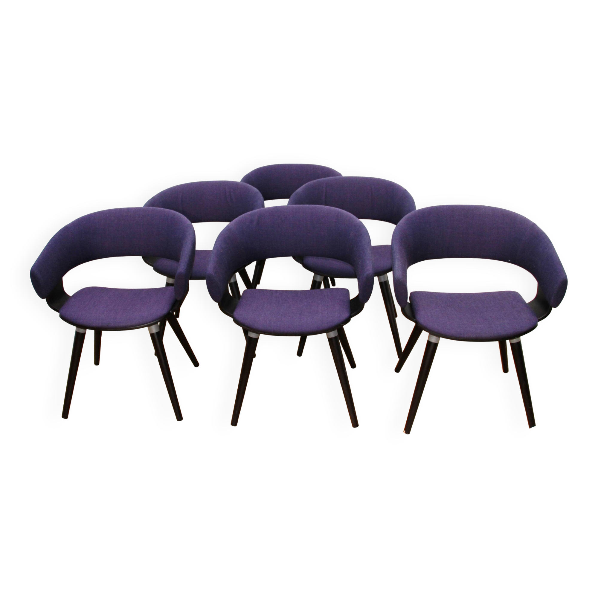 Set of 6 Mollie Chairs, Allermuir