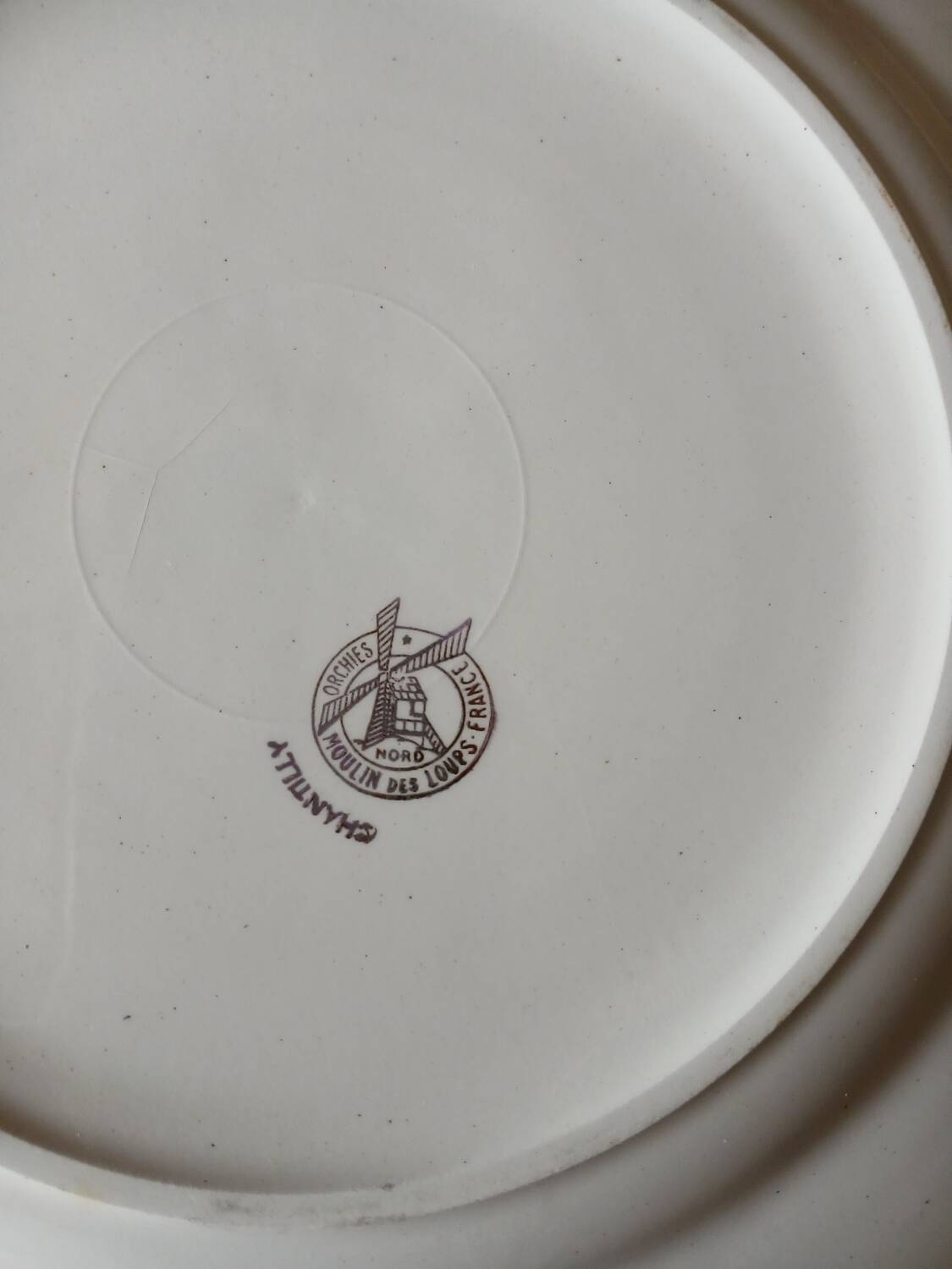 5 old Moulin des loups flat plates