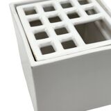 Studio Opi, White space age mod. Ikebana A ceramic vase / ashtray, Gabbiane